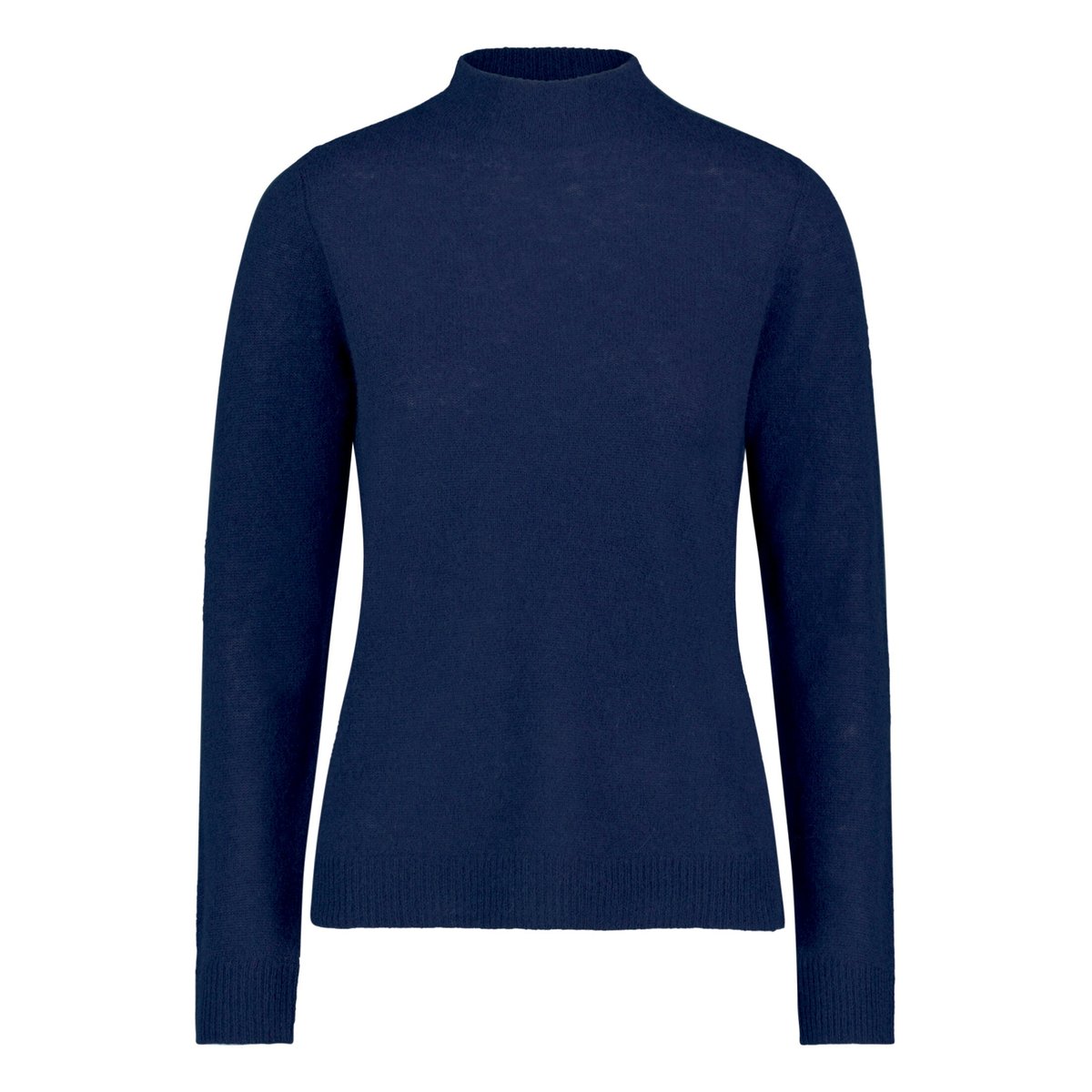 Pull en cachemire à col droit iris blue, BETTY BARCLAY