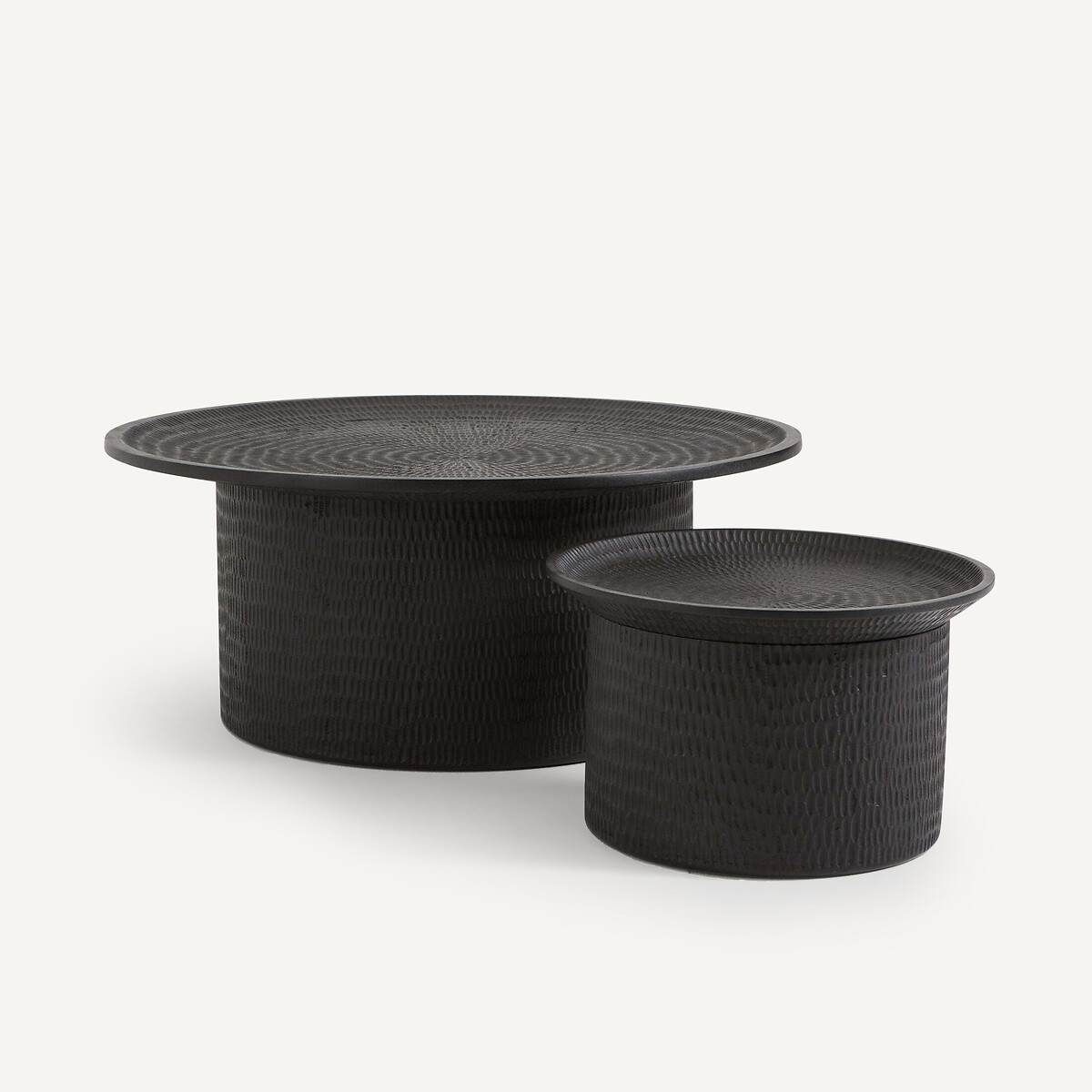 Table basse manguier massif, Oreus noir, AM.PM