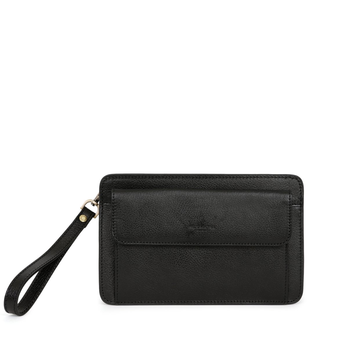 Pochette dragonne  RÉPUBLIQUE noir, HEXAGONA