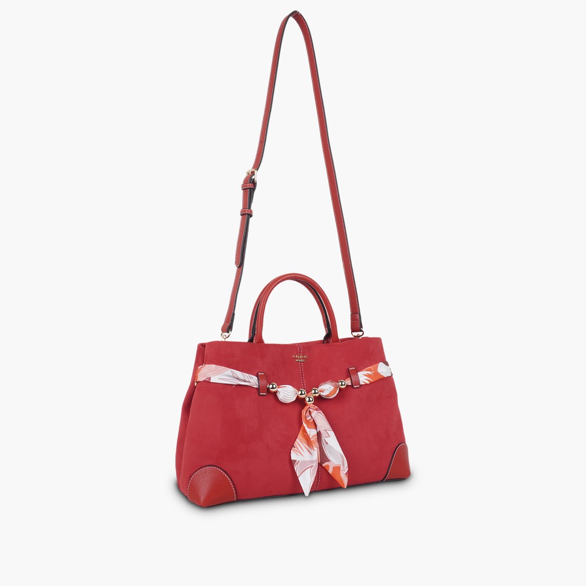 Sac shopper Shirley rouge, LOLLIPOPS