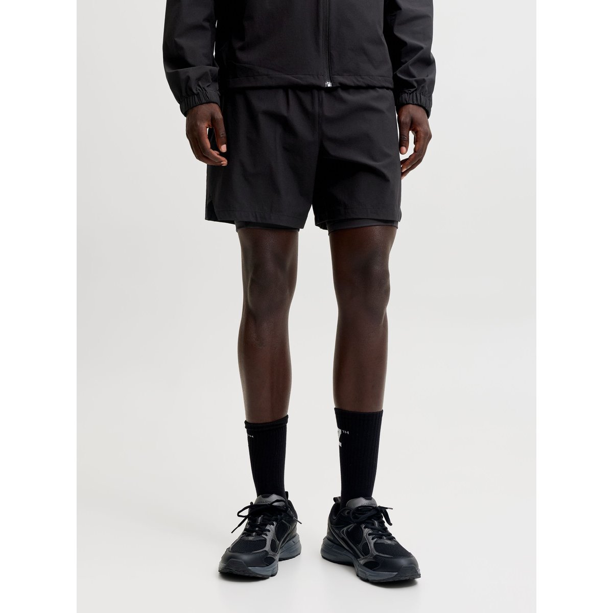 Short D'entraînement black 1, JACK & JONES