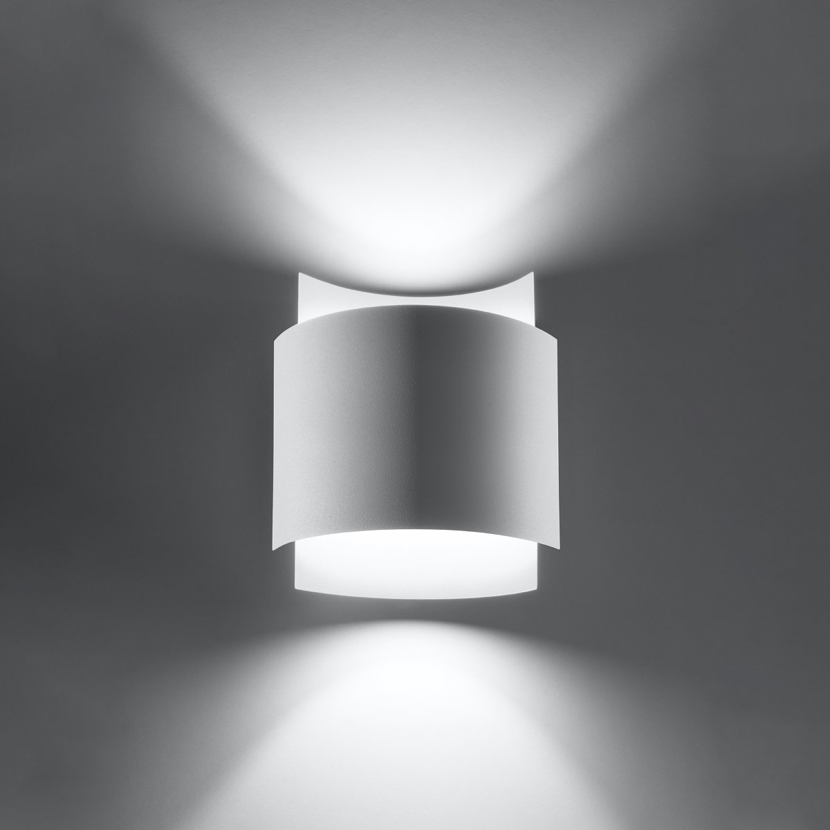 Applique Acier Blanc G9 1 Impact blanc, EDEN
