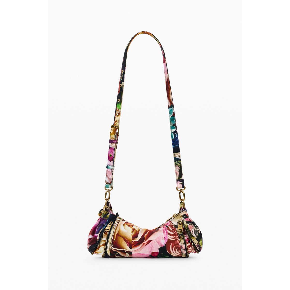 petit sac imprimé M. C. Lacroix noir, DESIGUAL