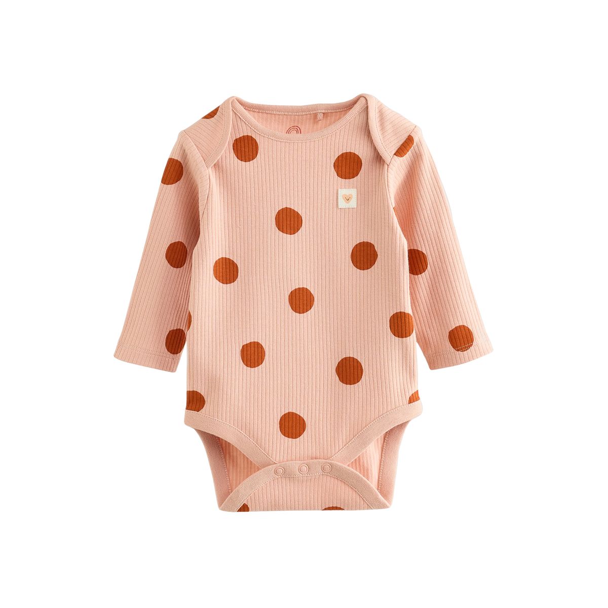 Body à manches longues bébé, lot de 5 point positif, NEXT