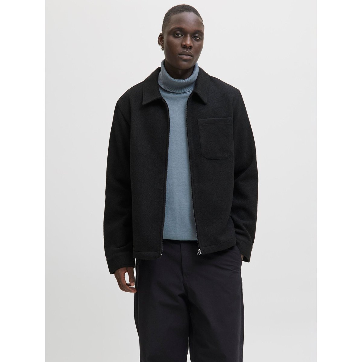 Veste-Chemise black, JACK & JONES
