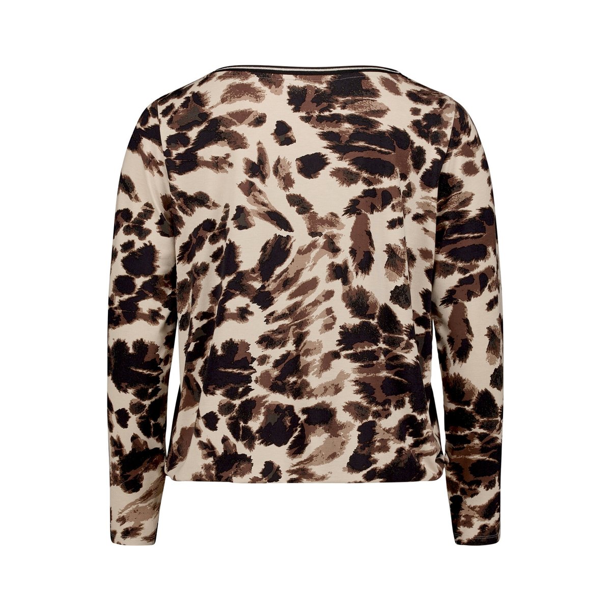 Haut casual à élastique beige/noir, BETTY BARCLAY