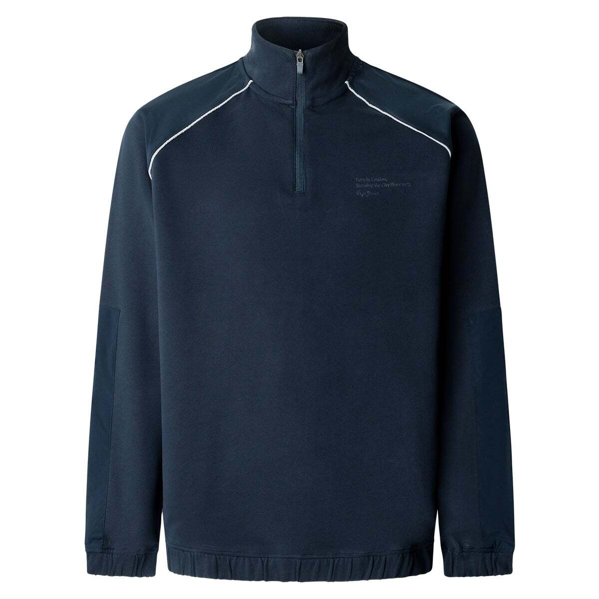 Sweat À Col Montant Coupe Casual bleu dulwich, PEPE JEANS