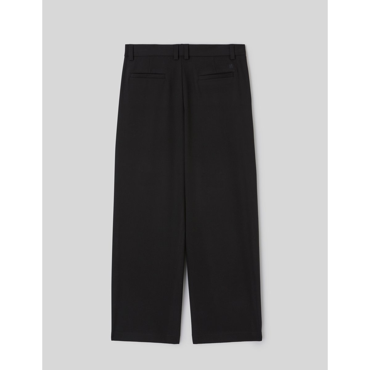 Loose pantalon large noir, BZB