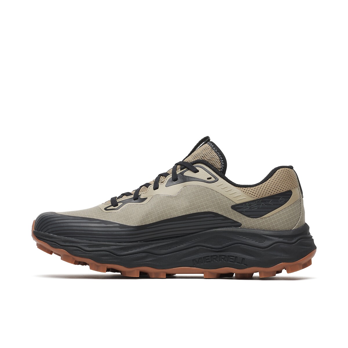 Sapatilhas de trail AGILITY PEAK 6 GORE-TEX caqui/preto , MERRELL