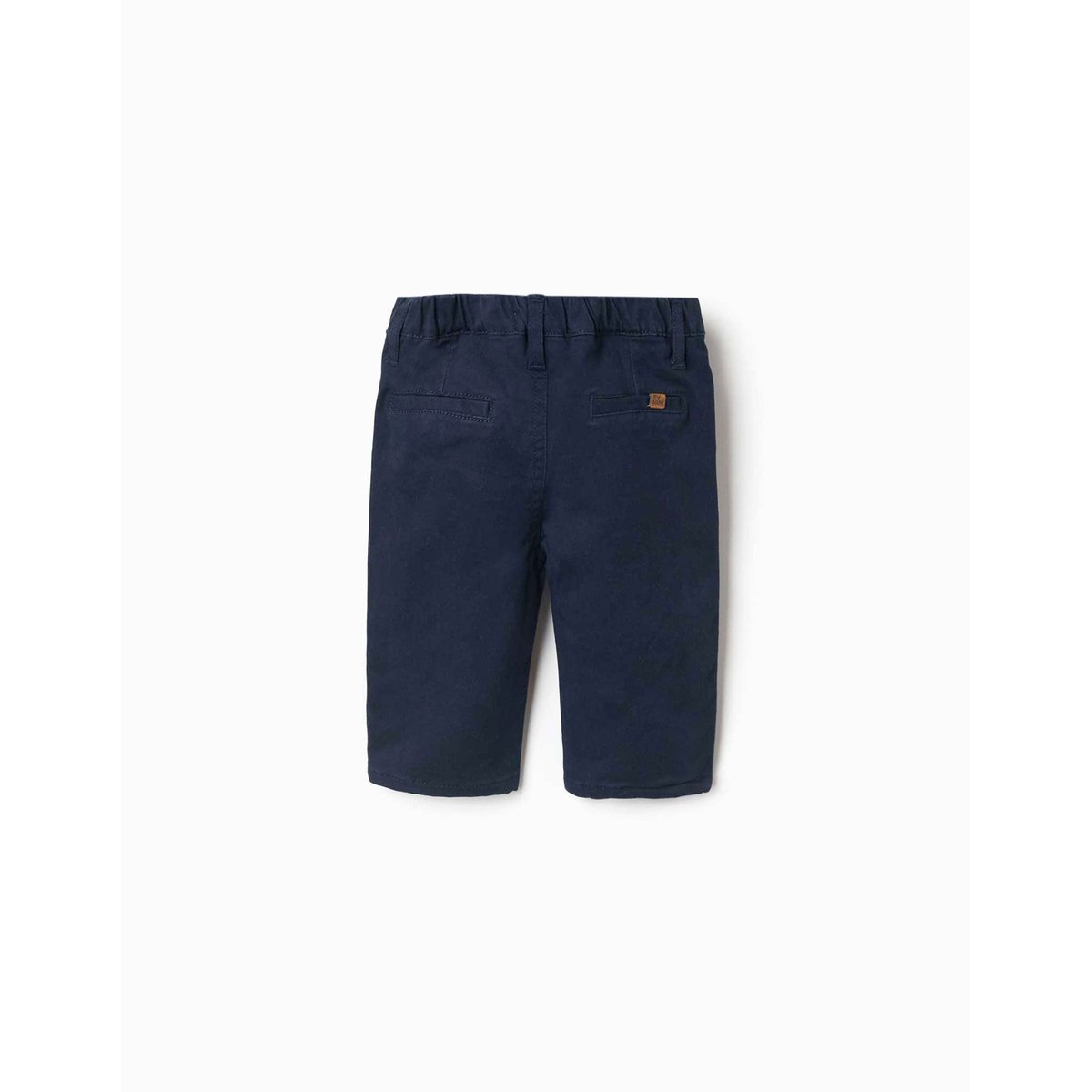 Pantalon en sergé avec bretelles amovibles bleu foncé, ZIPPY