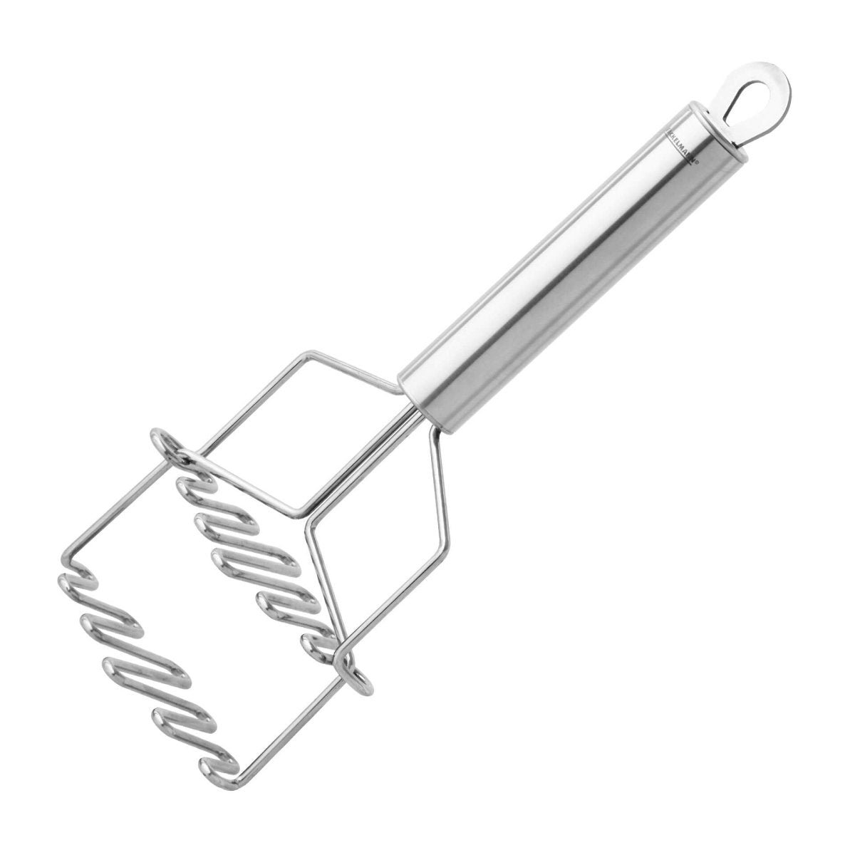 Presse-purée avec double fonction de broyage en inox gris, FACKELMANN