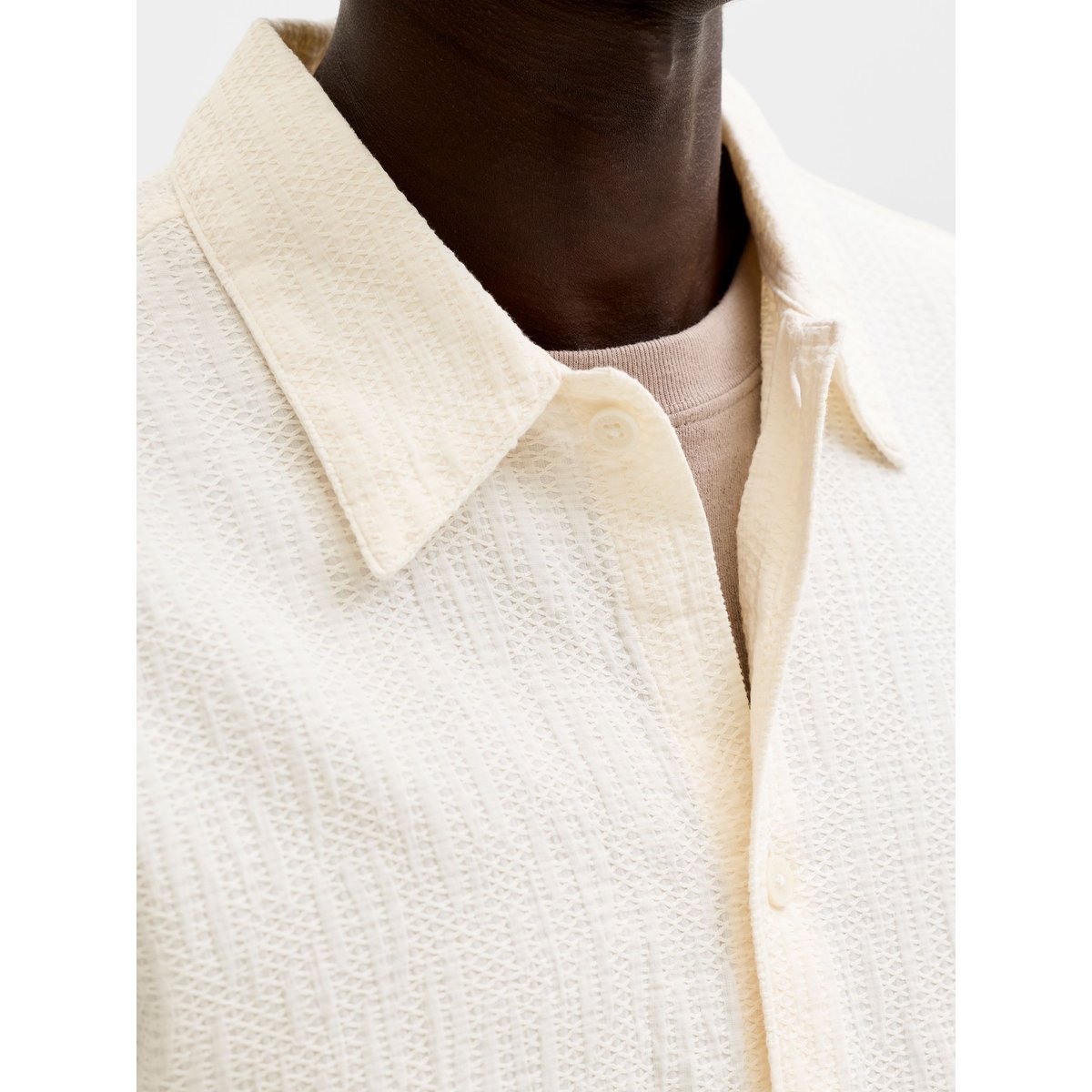 Chemise De Vacances cloud dancer, JACK & JONES
