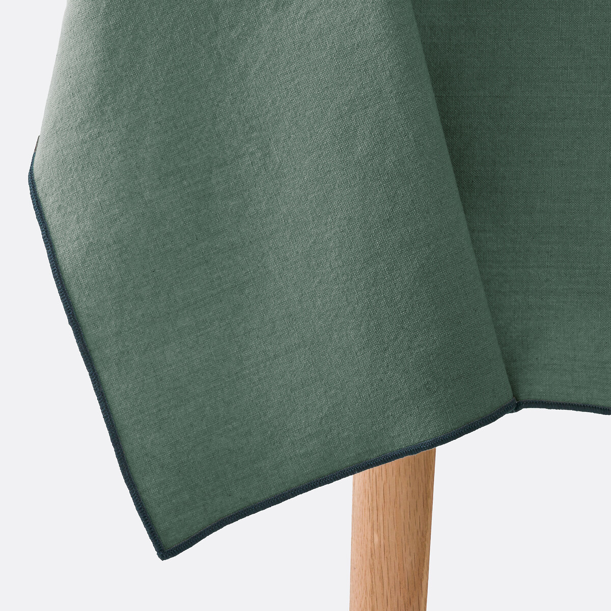 Nappe coton lavé, Tampa vert grisé, LA REDOUTE INTERIEURS