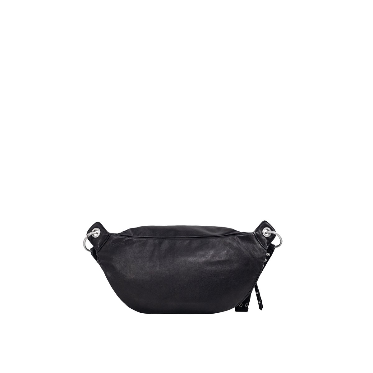 Sac banane cuir 1440 noir, IKKS