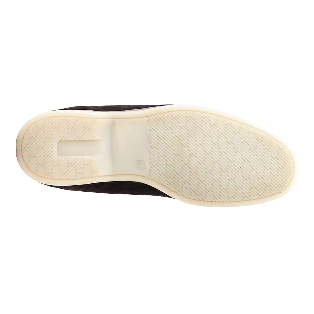 Mocassins en daim DRUM marron foncé, BASE LONDON