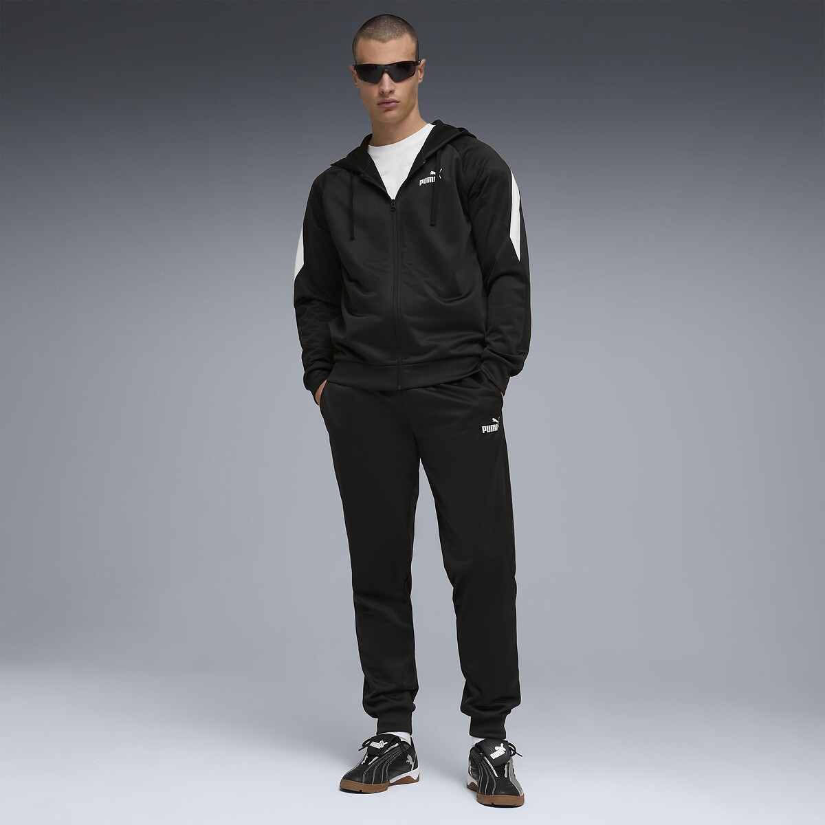 Survêtement zippé, à capuche noir, PUMA