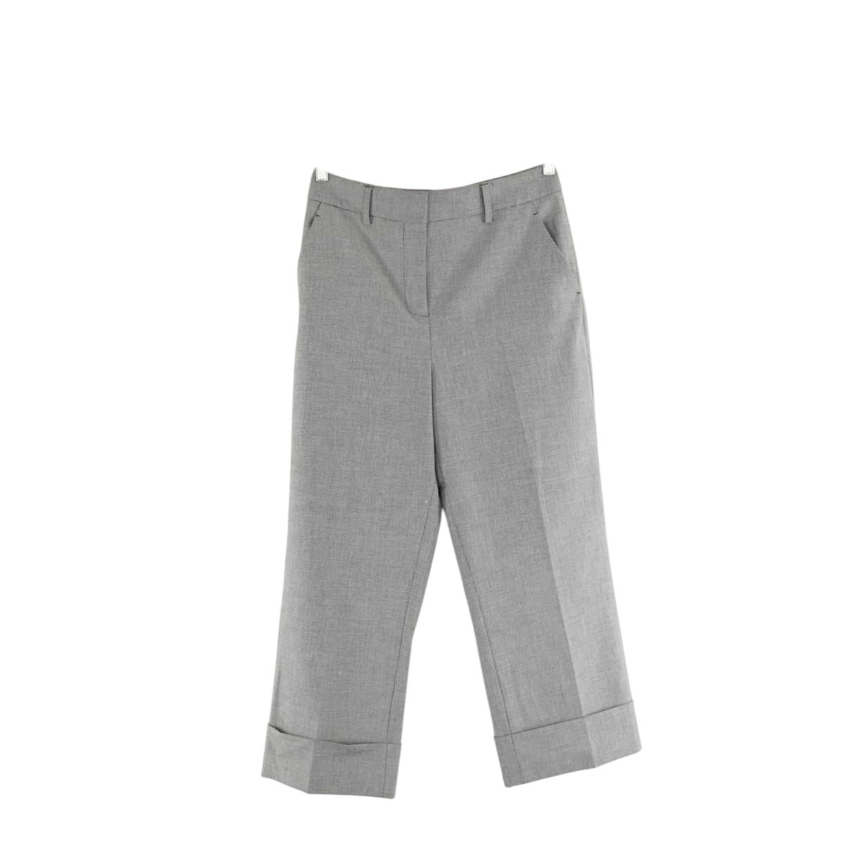 Pantalon droit - Très Bon État gris, TARA JARMON