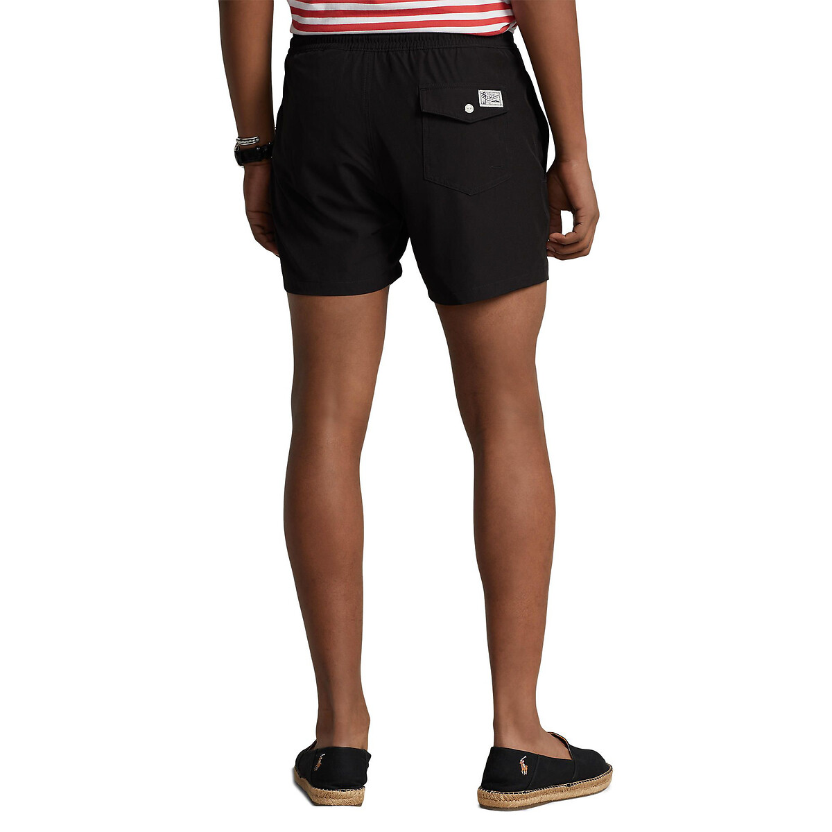 Calções de banho clássicos Traveler 14,6 cm preto , POLO RALPH LAUREN