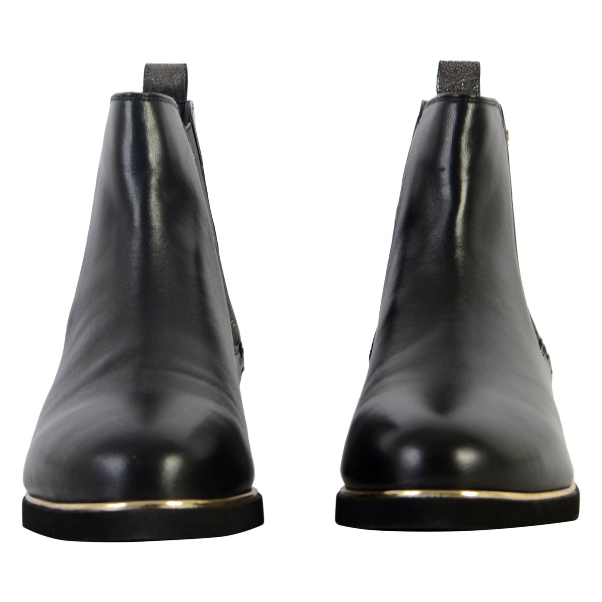 Bottines chelsea cuir Micky noir, LES TROPEZIENNES PAR M.BELARBI