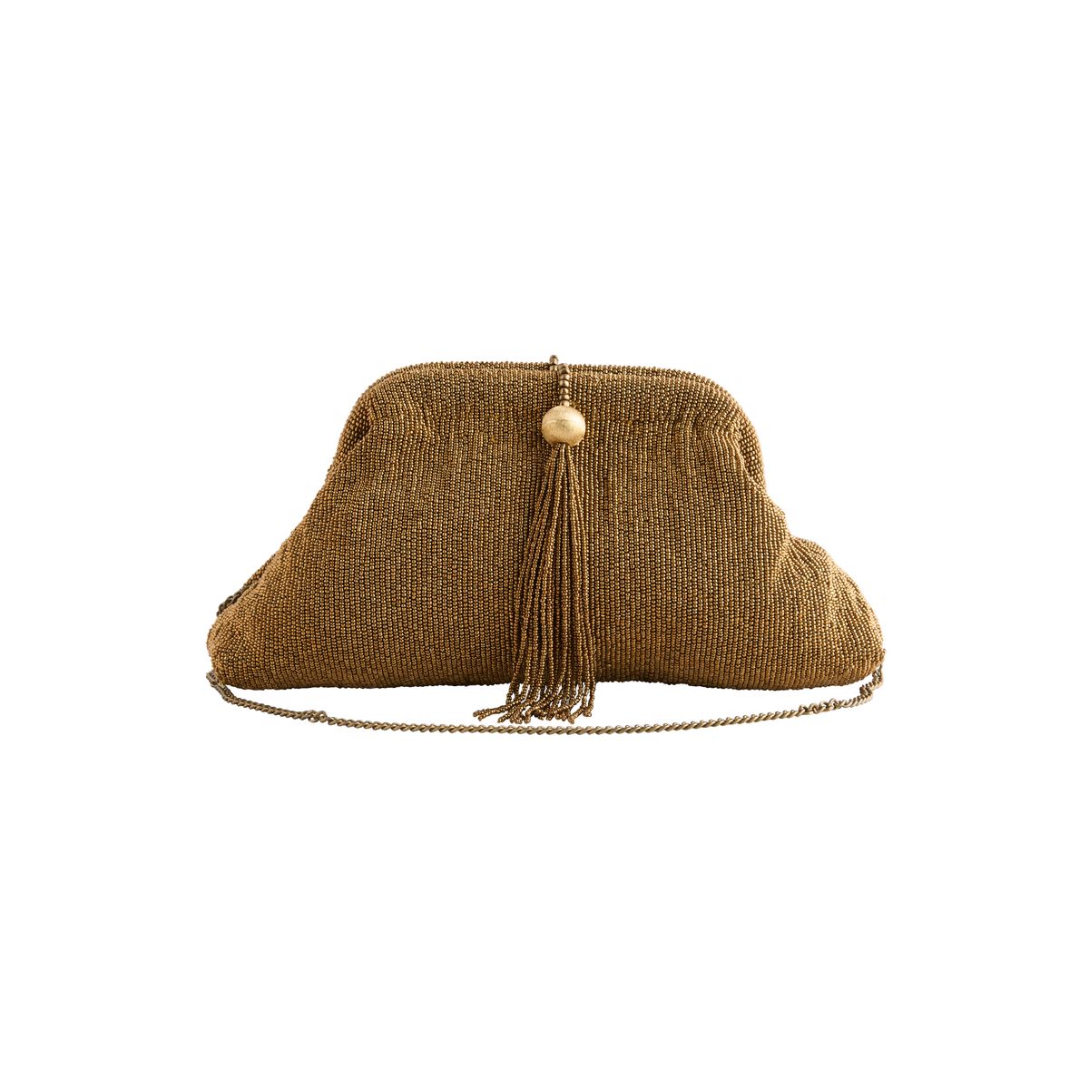 Pochette avec fermoir à ornements doré, NEXT