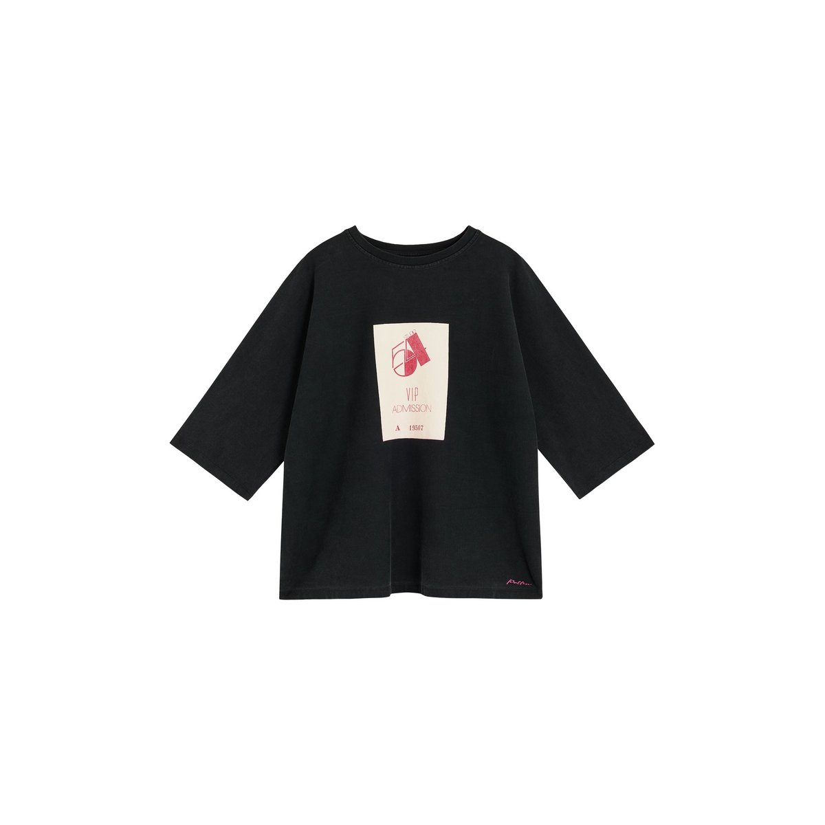 TSHIRT BILLIE54 noir mat, PULLIN