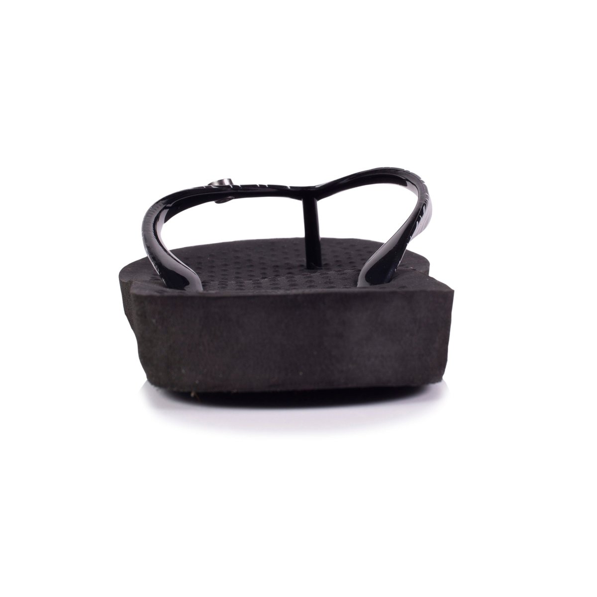 Tongs souples, légères, résistantes à l'affaissement et durable. noir, ISOTONER