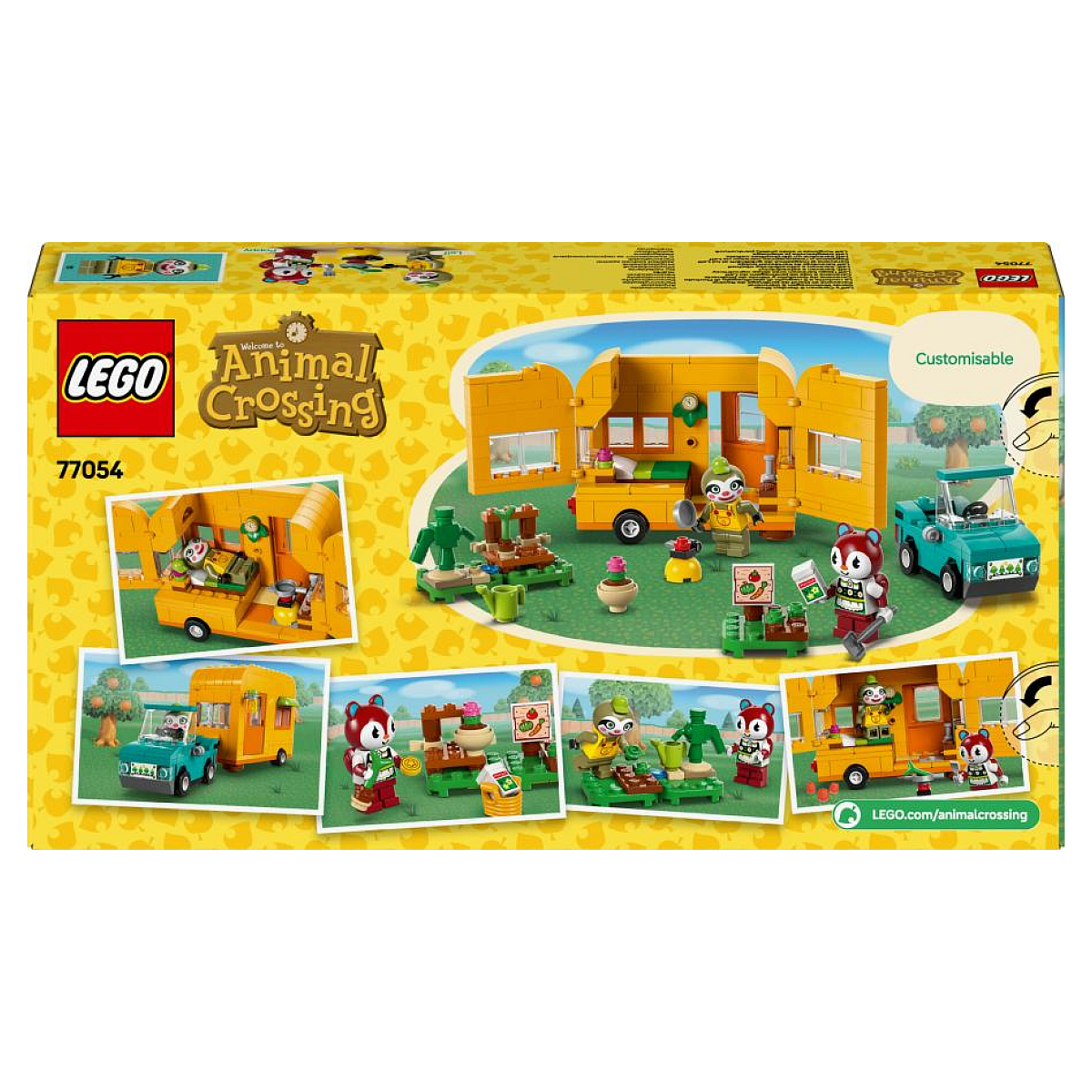 LEGO Animal Crossing - Caravane et stand de jardinage de Racine - 77054 couleur unique, LEGO