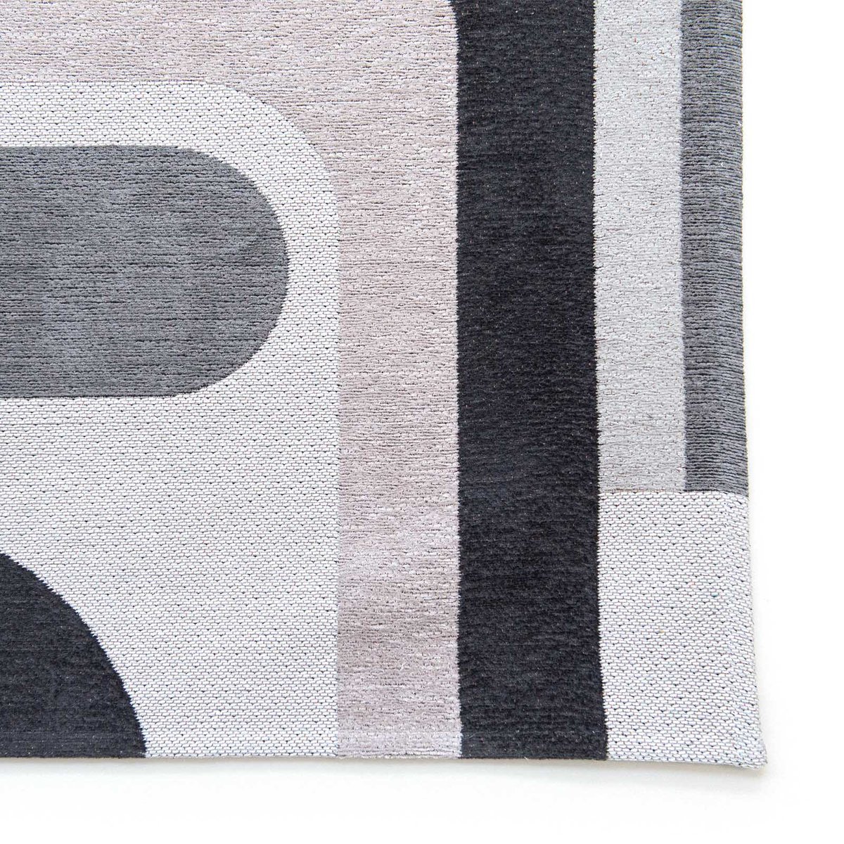 Tapis intérieur/extérieur tissé plat PRUSSY gris, NOVATREND