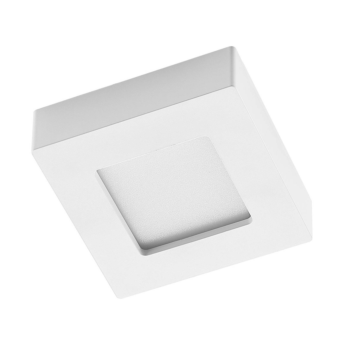 Plafonnier en aluminium moderneLED, Alette blanc, PRIOS