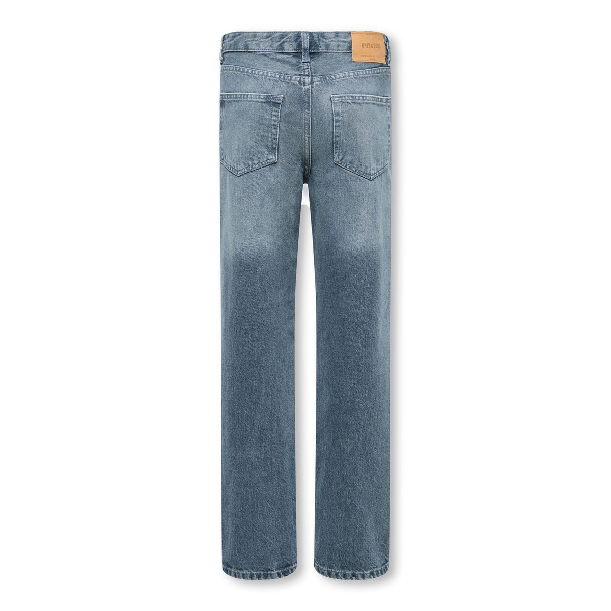 Jean À Coupe Ample bleue - special blue grey denim, ONLY & SONS JUNIOR
