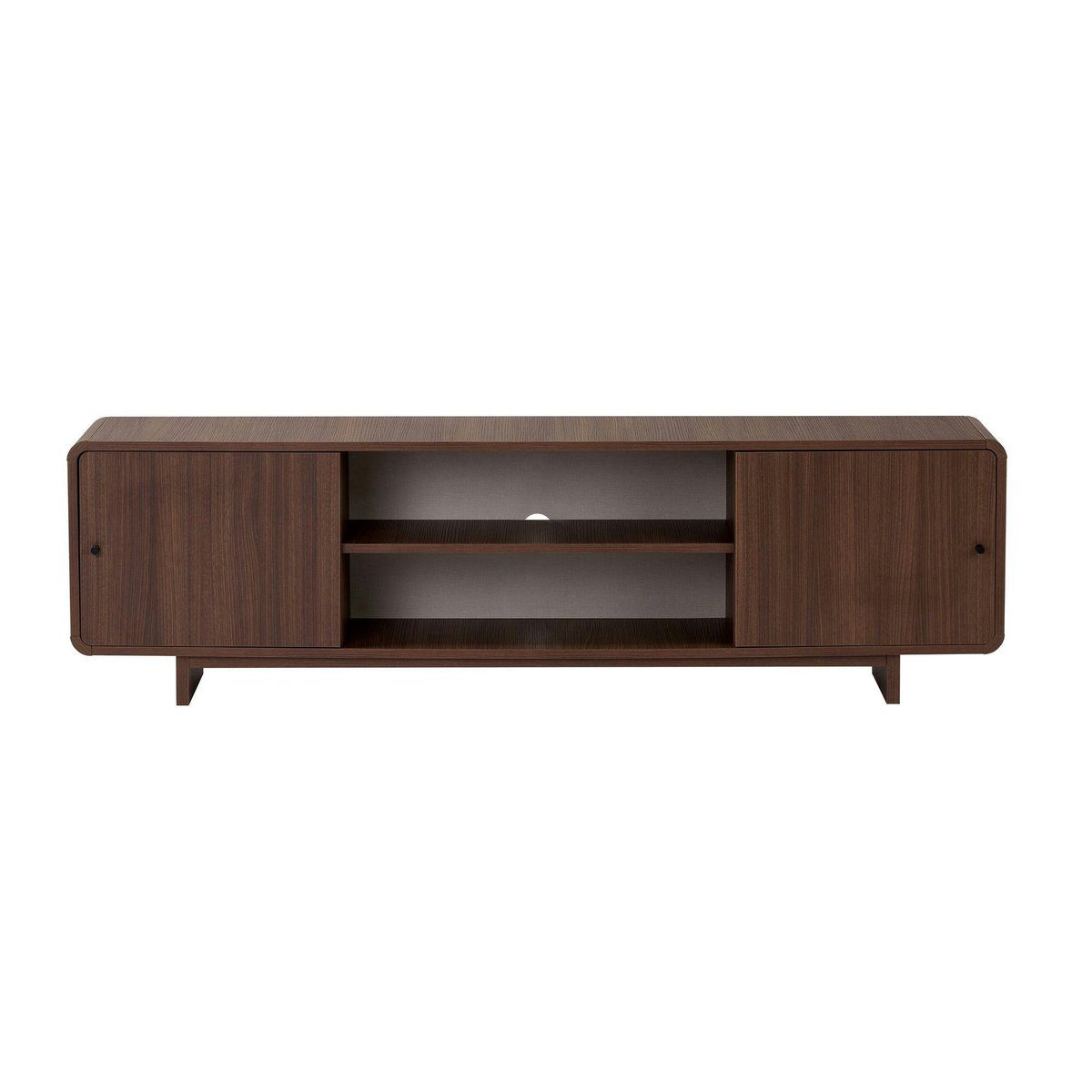 Meuble TV moderne 180 cm MARFA noyer, PIER IMPORT