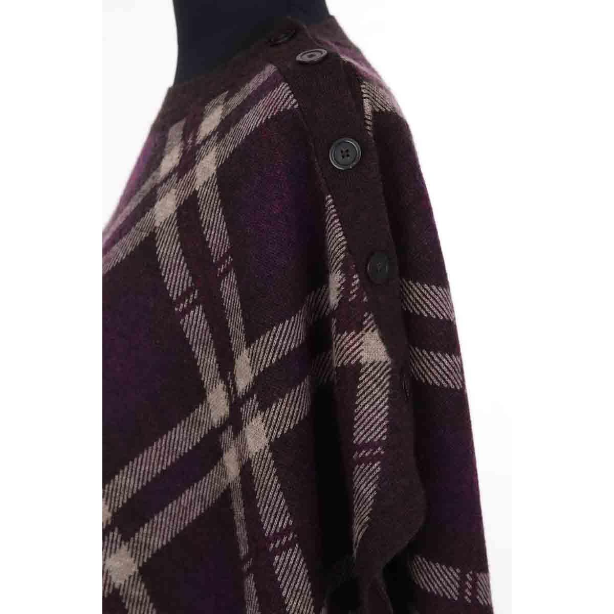 Poncho - Très Bon État marron, ERIC BOMPARD