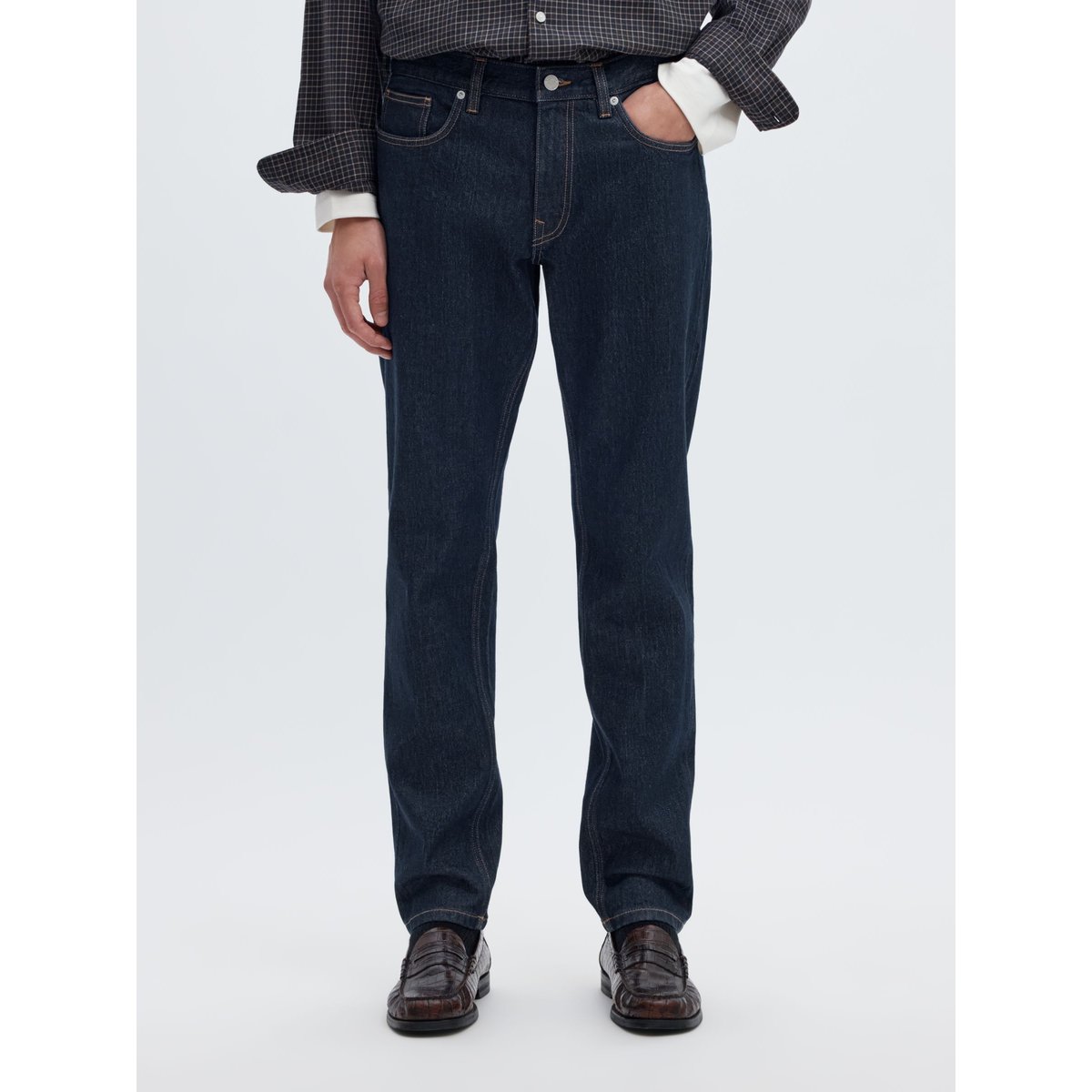 Jean Slim dark blue denim, SELECTED