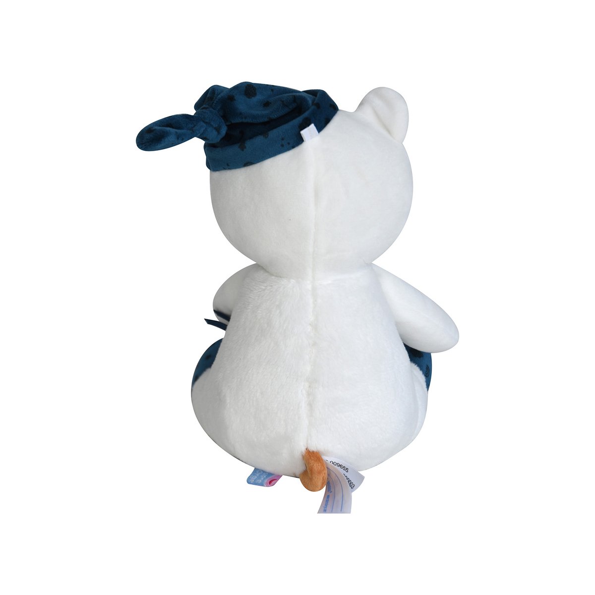 Doudou magidoux ours velours doux bleu, SUCRE D'ORGE