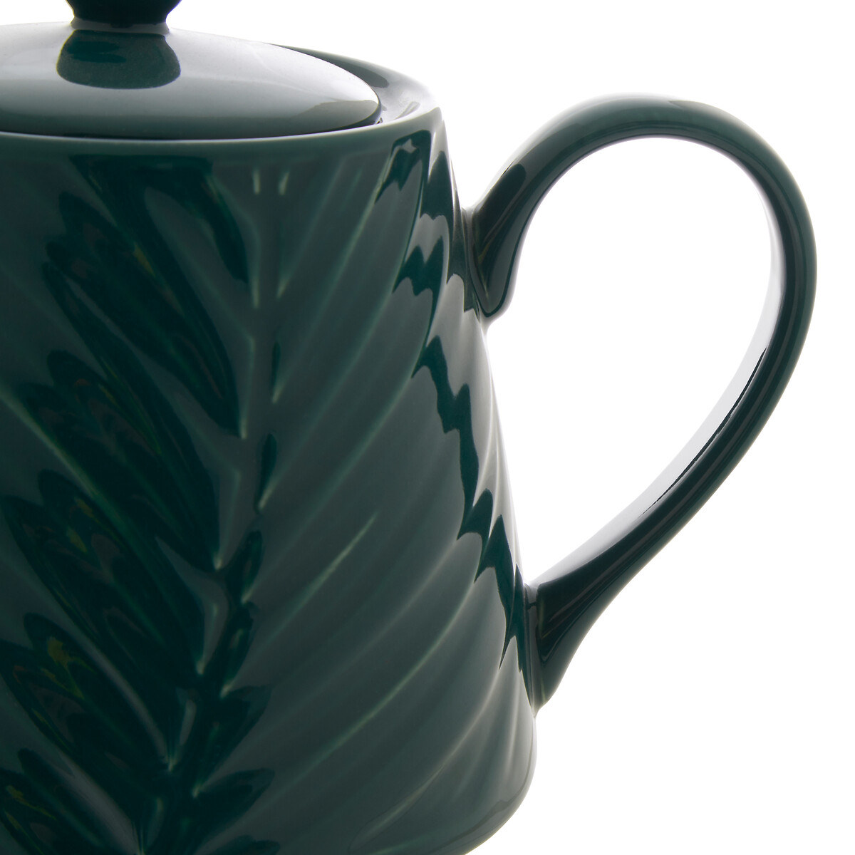 Bali Dark Green Teapot, 850ml green, SO'HOME