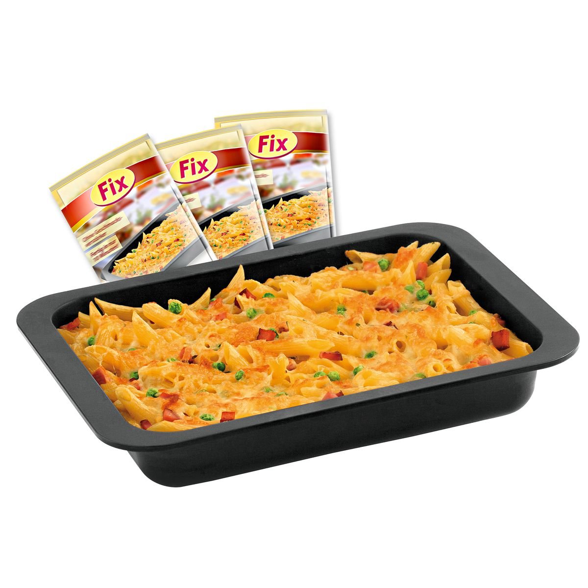 Ensemble de 2 Plats à four rectangulaire SPÉCIAL COOKING noir, ZENKER