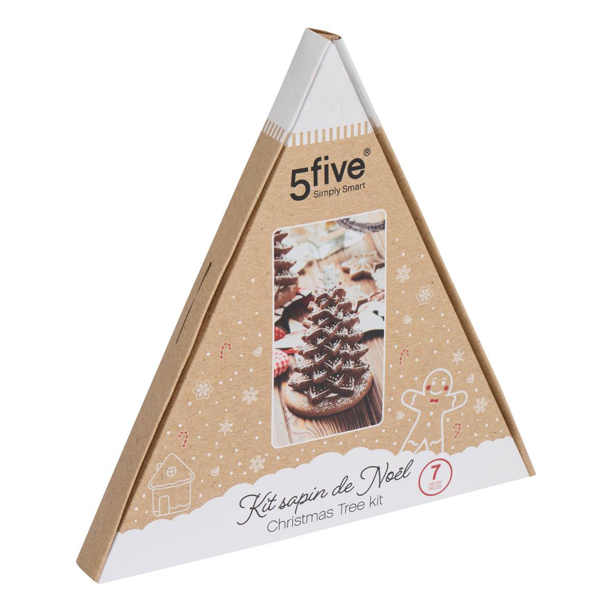 Emporte-pièces NOEL argent, 5FIVE SIMPLY SMART