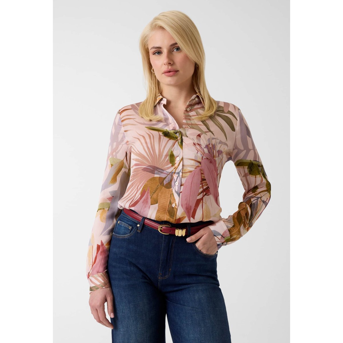 Chemise Imprimée fantaisie florale, GUESS