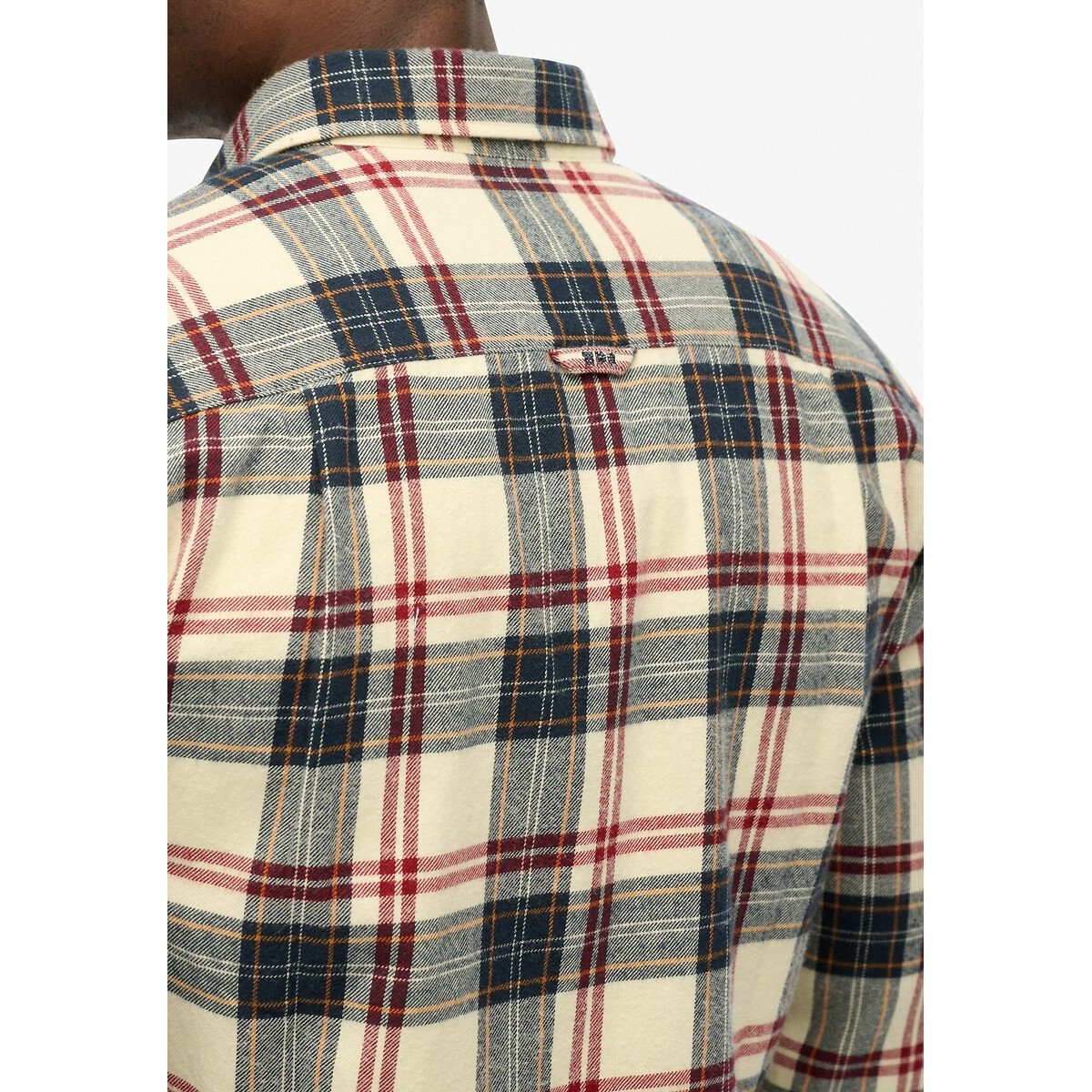 Checked Shirt off-white, SUPERDRY