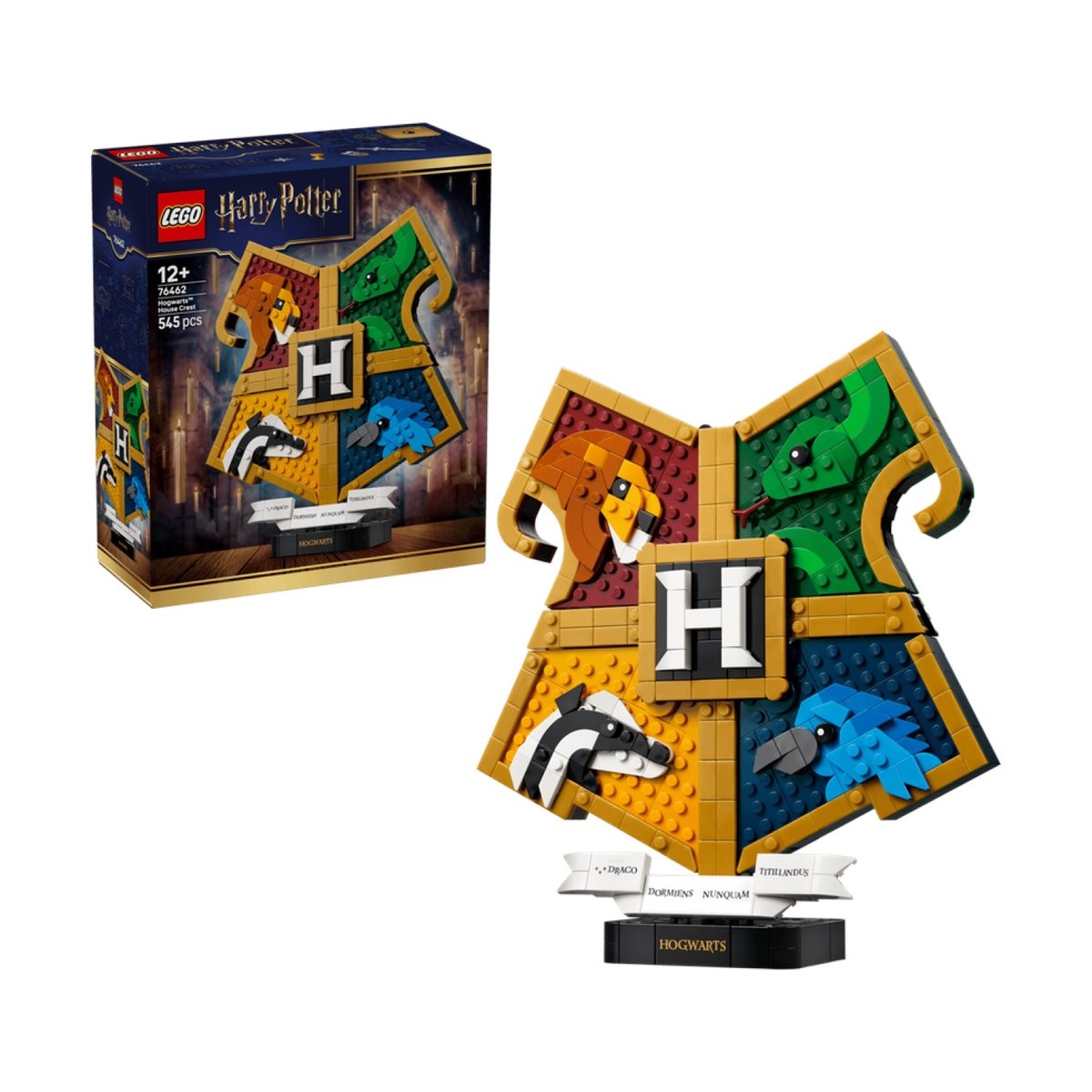 Le blason des maisons de Poudlard multicolore, LEGO