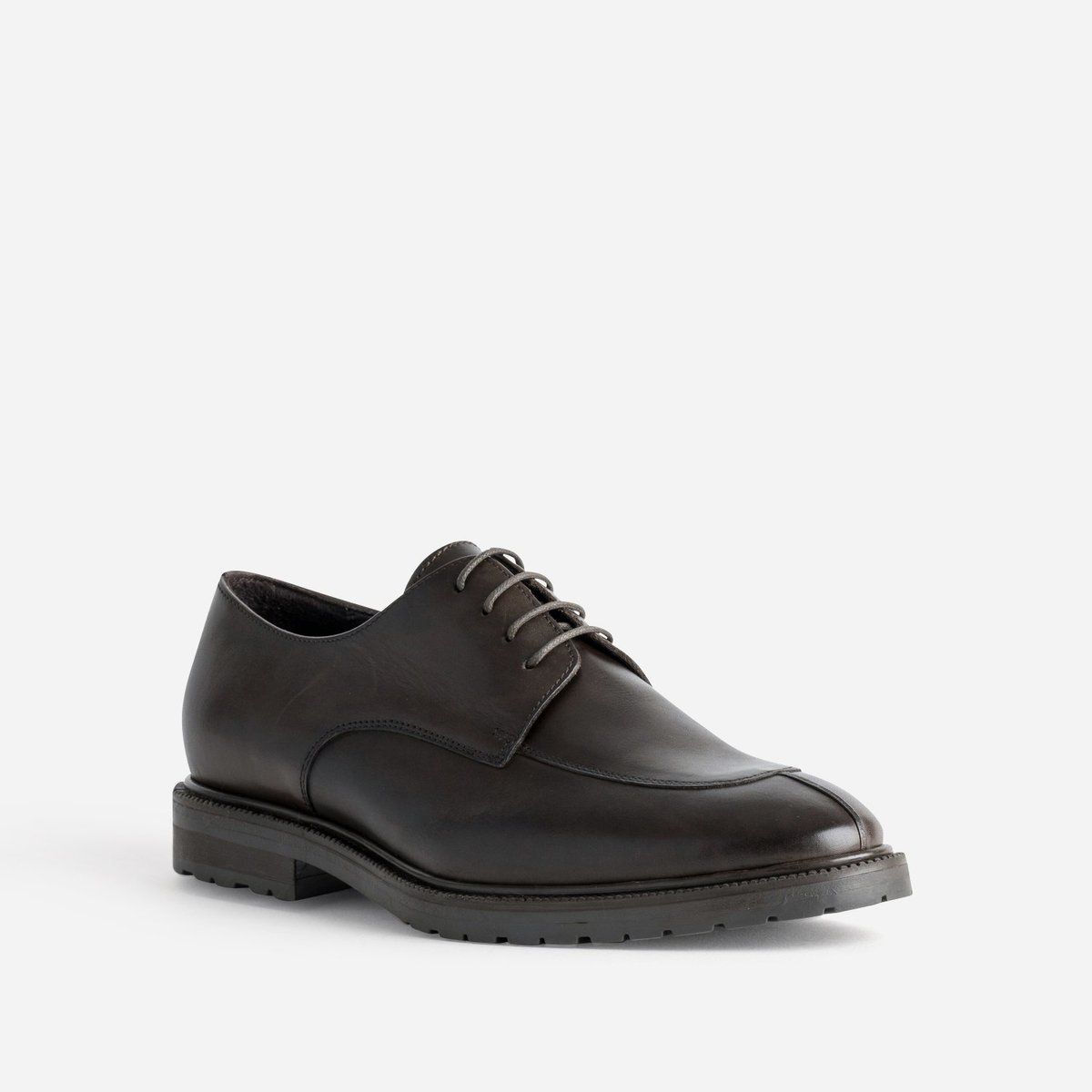 Derby en cuir FERNAND marron, ERAM