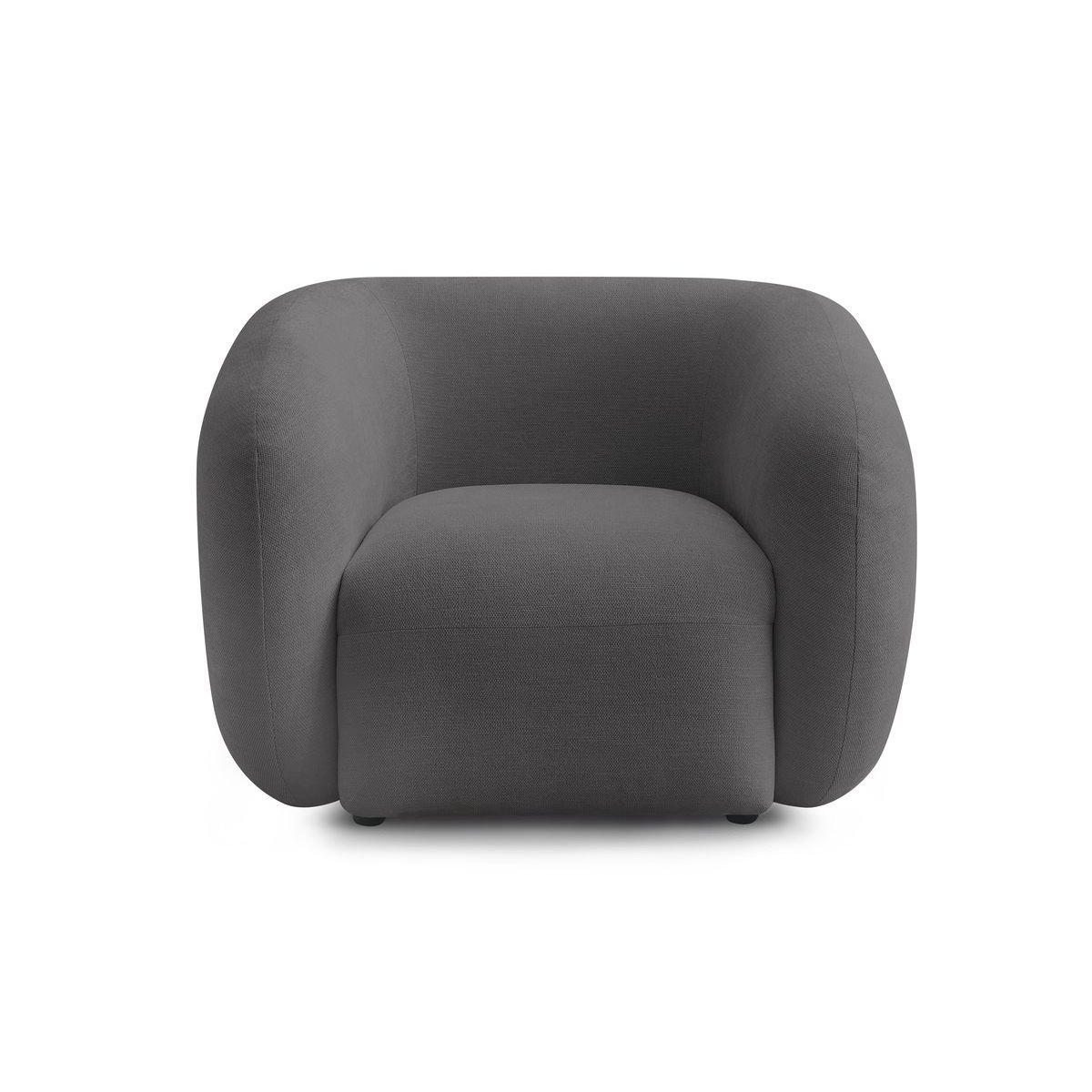 Fauteuil tissu, CELINE gris foncé, BOBOCHIC