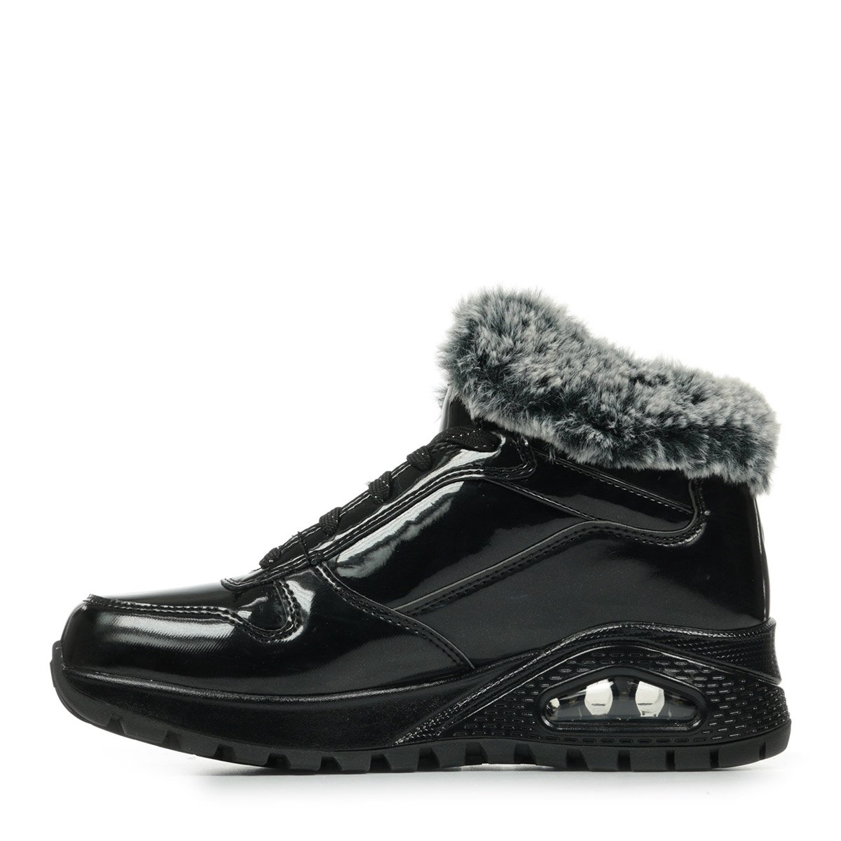 Baskets Uno Rugged Fiesty Winter black, SKECHERS