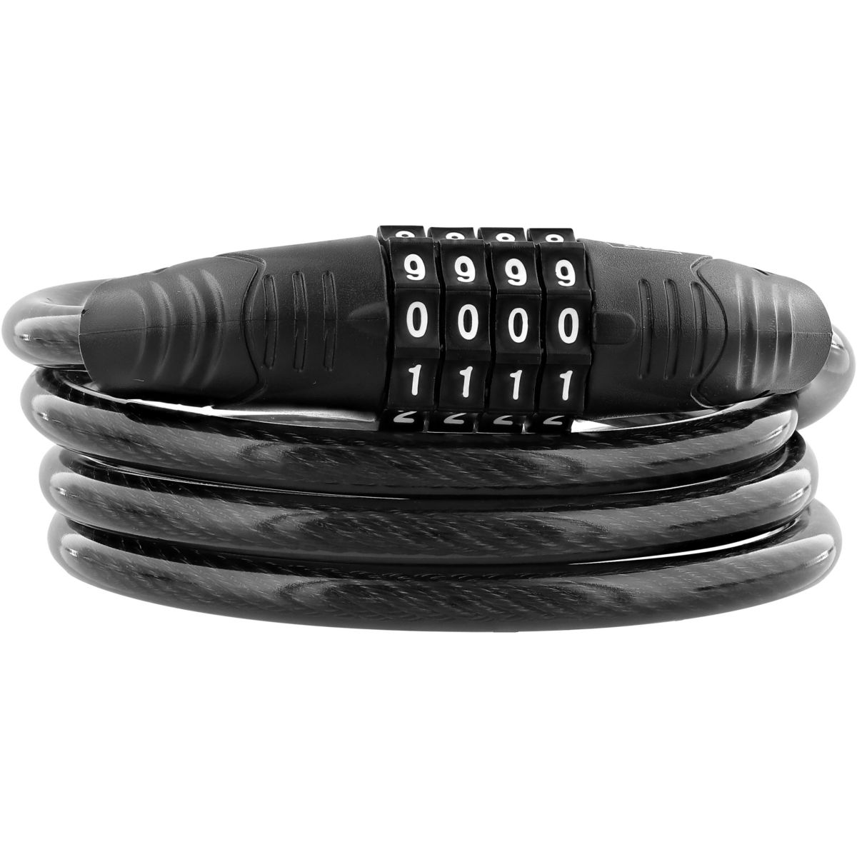 Antivol cable à code - noir noir, TNB