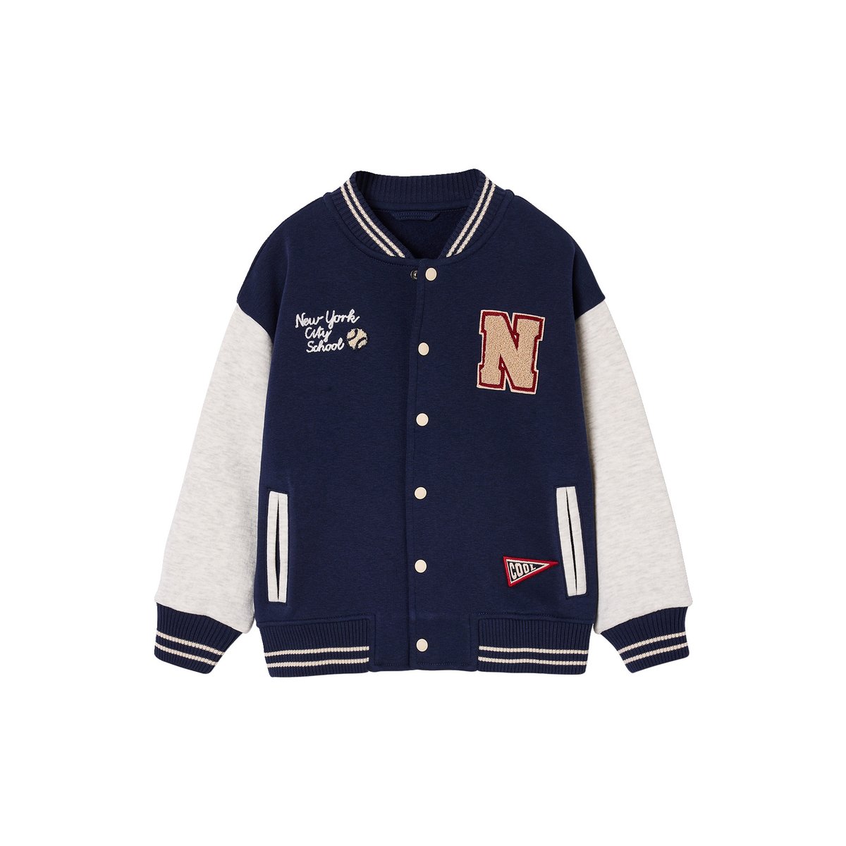 Sweat teddy marine, VERTBAUDET
