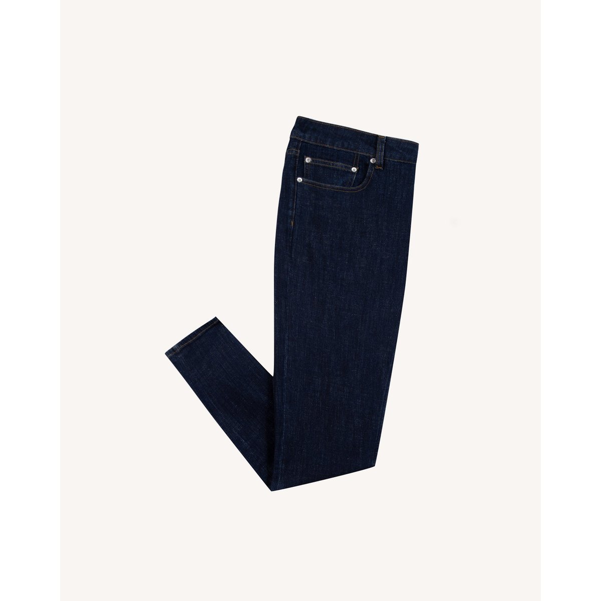 Jean denim brut stretch denim brut, FAGUO