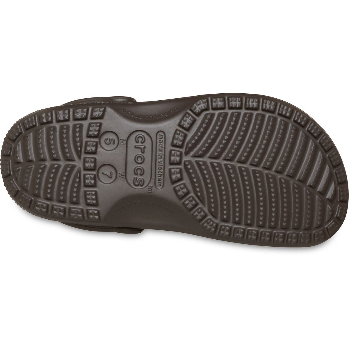 Sabots CLASSIC marron foncé, CROCS