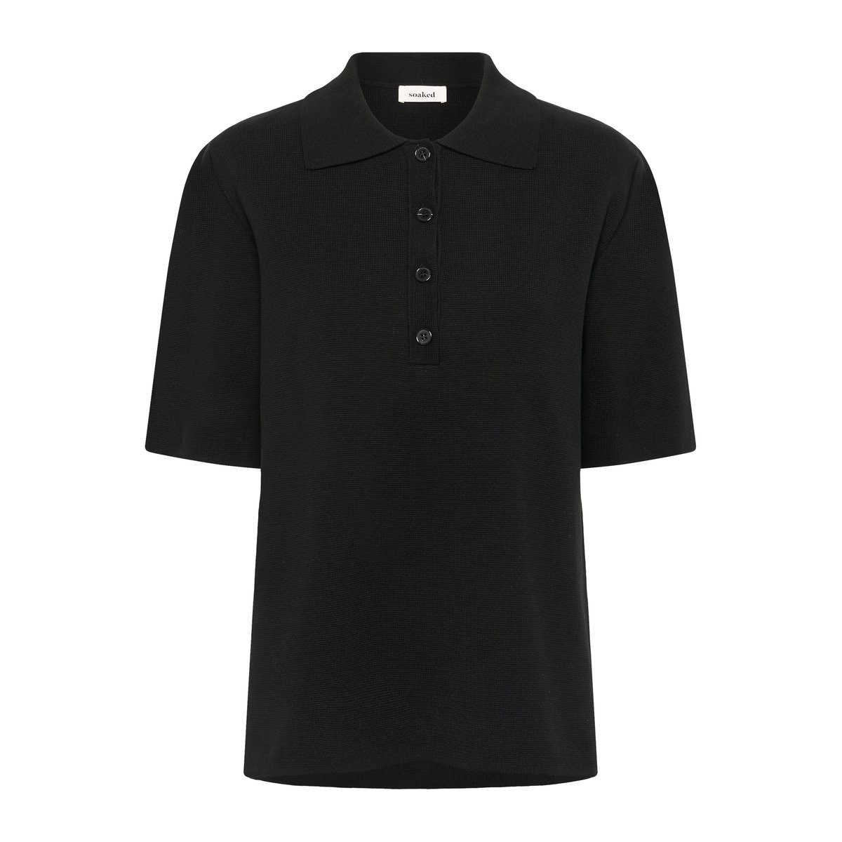 Pullover tricoté noir black, SOAKED IN LUXURY