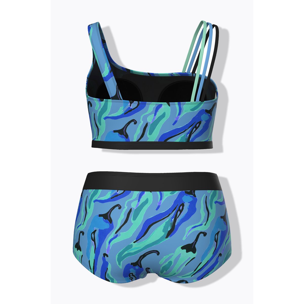 Bikini motif piments bleu ciel, ULLA POPKEN