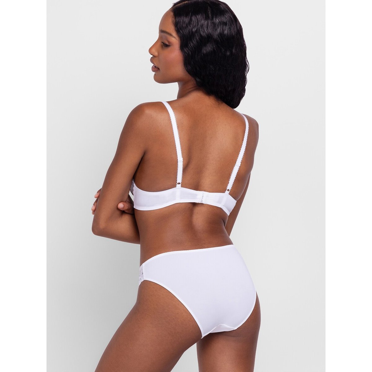 Lot de 2 soutiens-gorge ANGIE blanc + beige, DORINA
